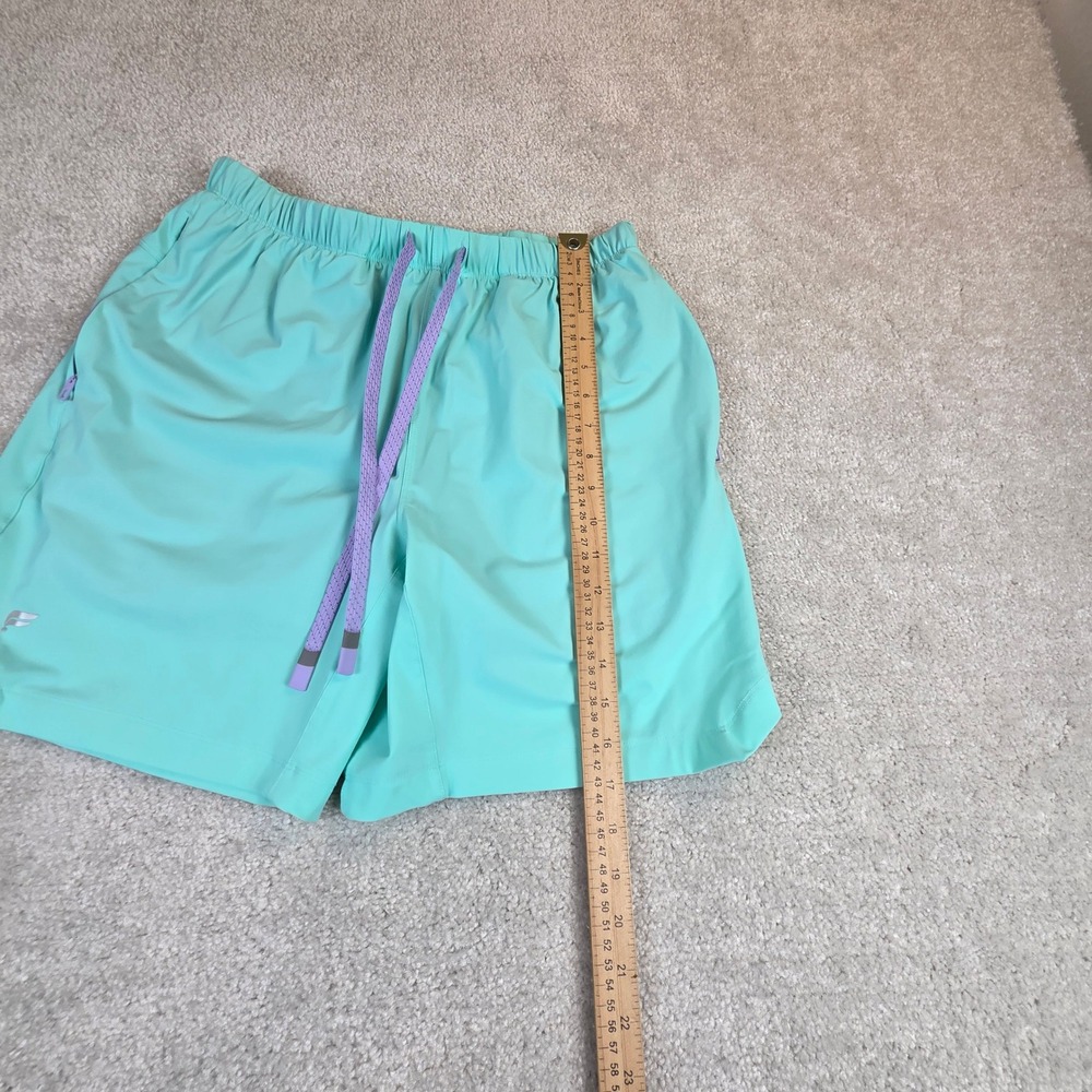 Fabletics The One Mens Mint Lined Athletic Training Running Shorts Size Medium - Picture 4 of 7